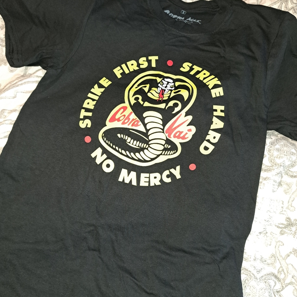 Black Cobra Kai Graphic Tee